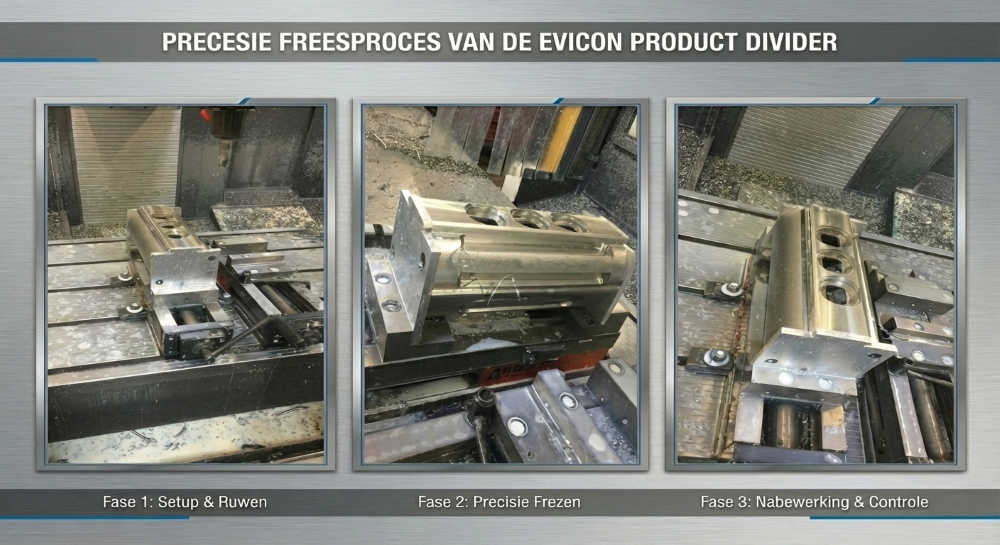 Evicon assemblage en freesproces